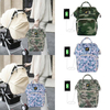 Camo extra large backpack diaper bag for dad