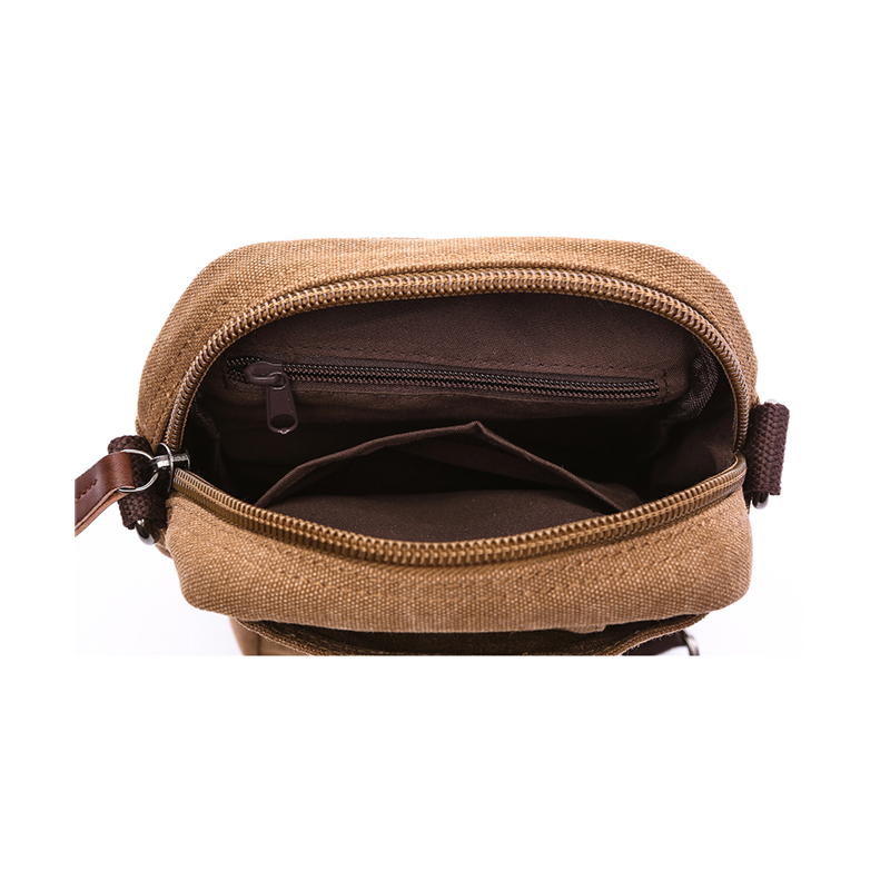 Portable Boy Mini Chest Canvas Bag For College