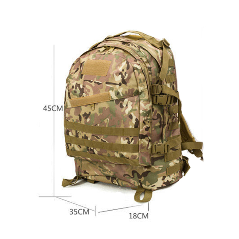 3P Waterproof Durable Military Tactical Backpack Camouflage Bag