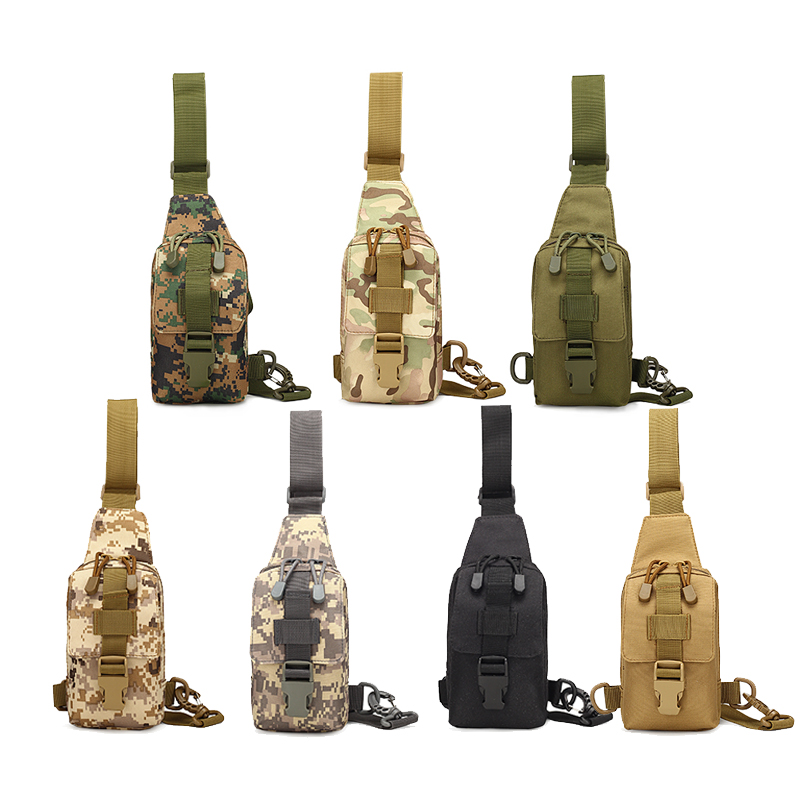 Tactical sling backpack military shoulder chest camouflage bag