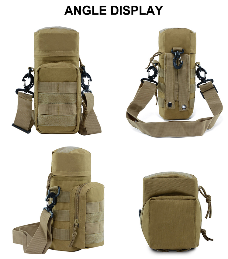 Multifunctional Hiking Mountaineering Tactical Water Bottle Camouflage Bag