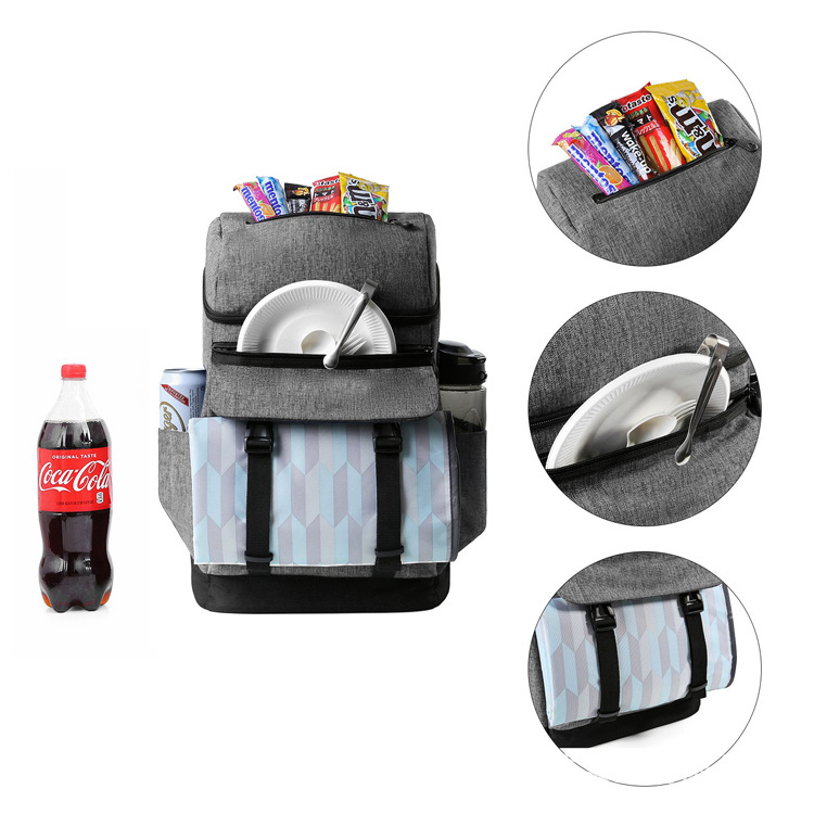 Customized Travel Picnic Portable Cooler Waterproof Insulation Backpack