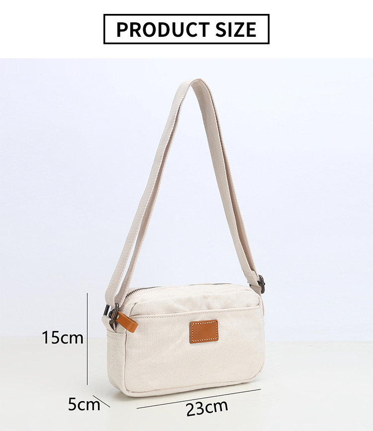 Small canvas leather lightweight crossbody shoulder messenger bags