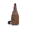 canvas chest pack single shoulder strap messenger bag