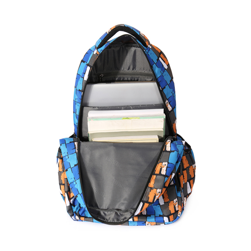 sublimation school backpack big book bagpack custom bag 