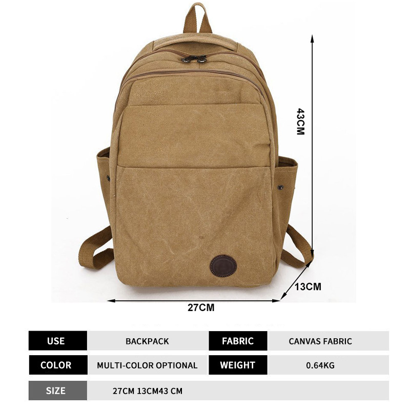 Canvas Mochilas Men Back Pack Other Backpacks Bag 