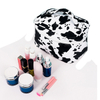 Travel Cow PU Leather Makeup Organizer Toiletry Bag 