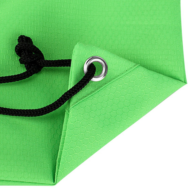 Polyester advertising sport backpack waterproof drawstring custom bag