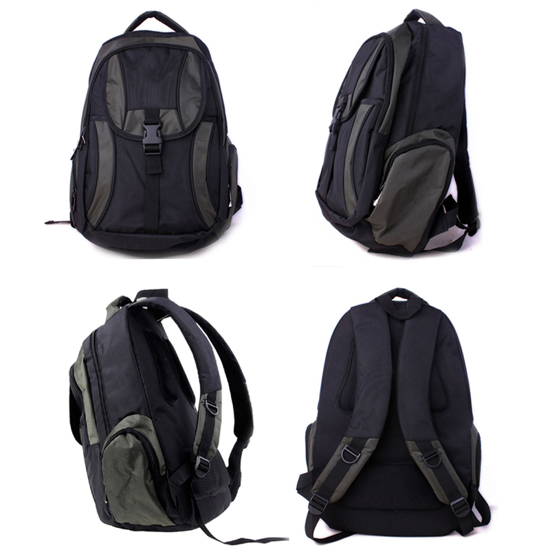 Factory durable rucksack polyester laptop backpack custom bag 