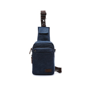 Portable Boy Mini Chest Canvas Bag For College