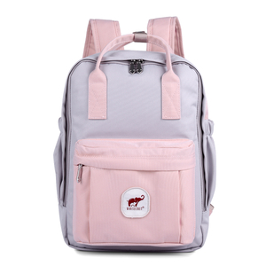 Travel school laptop nylon student backpack custom bag 