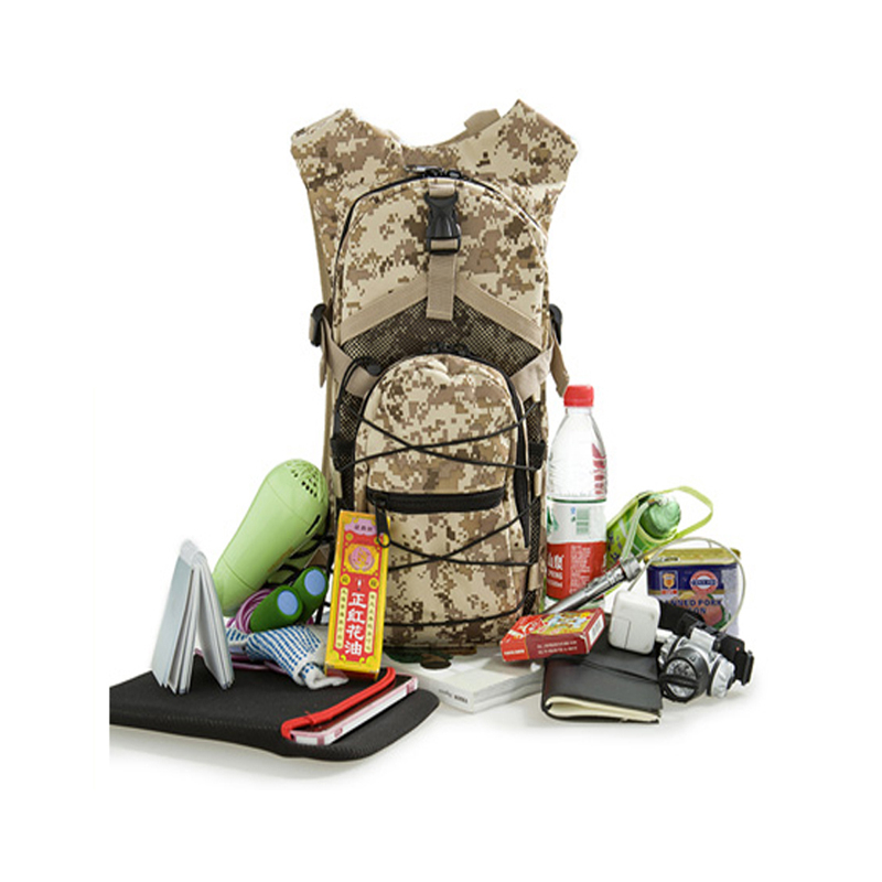 Military tactical water trekking mountaineering backpack camouflage bag