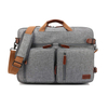 Laptop handbag convertible portable business briefcase unisex backpack