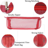 Custom foldable hanging cosmetic toiletry wash storage bag