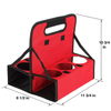 Storage box portable drink carrier coffee cup holder