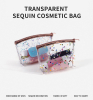 PVC zipper cosmetic bag transparent waterproof wash bag