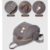 School Vintage Travel Outdoor Small Canvas Backpack Bag 