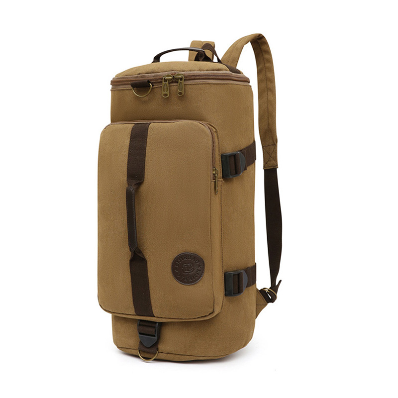 Travel Duffel Canvas Durable Backpack Bag For Men 