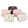 Simple printing essential oil toilet cosmetic storage bag