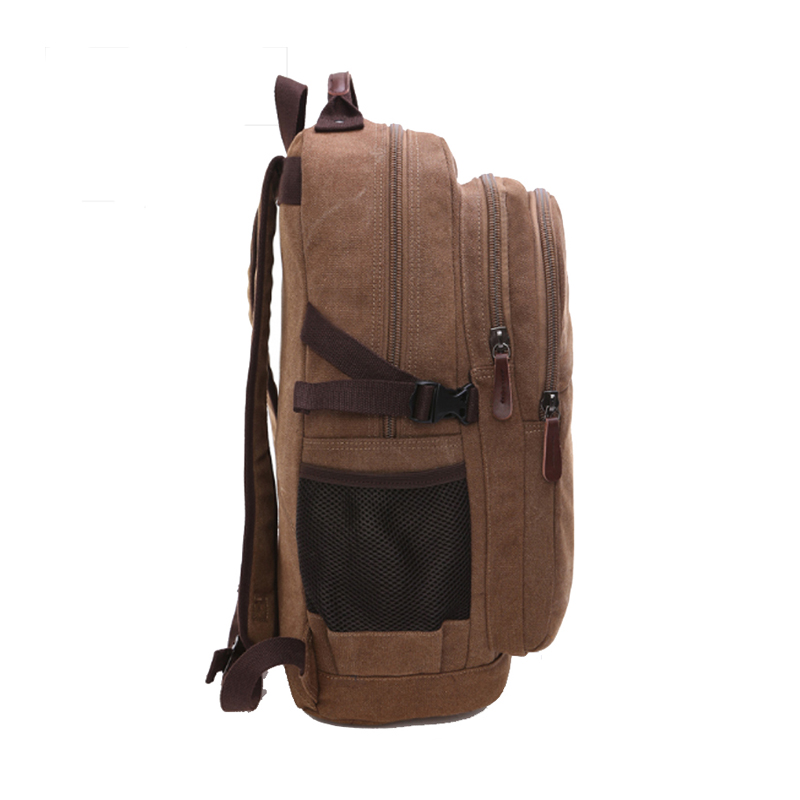 good quality grey Canvas Backpack for youth