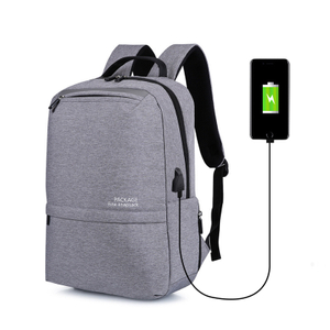  USB anti-theft waterproof laptop oxford backpack custom bag 