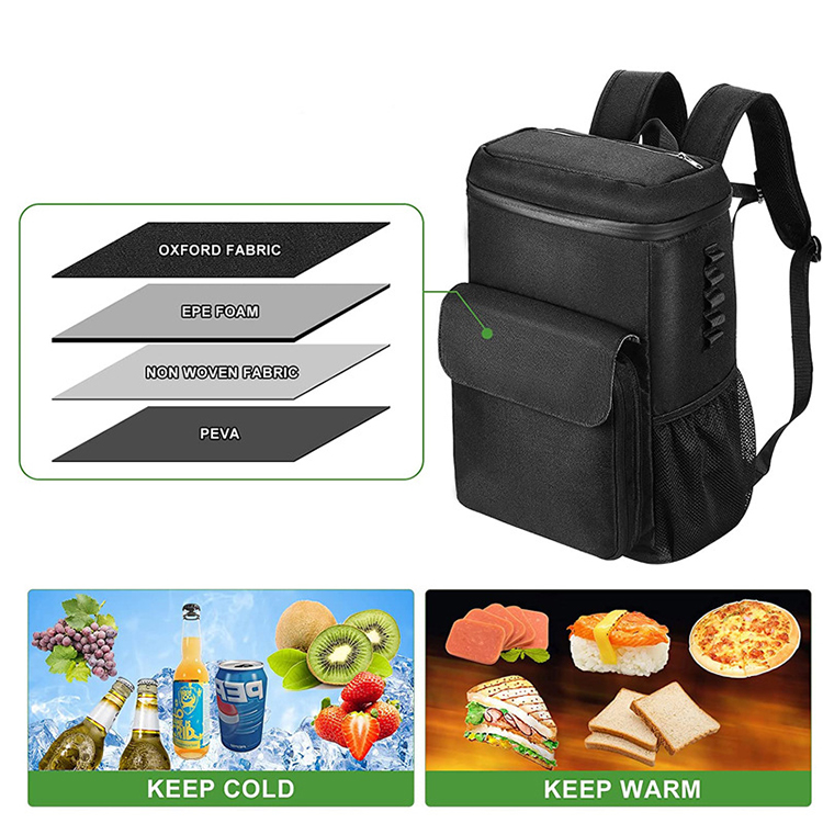 Insulated Barbecue Cooler Family Picnic Backpack Custom Bag 