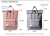 Blank Rucksacks Bagpack Woman Pink Backpack Custom Bag 