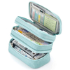 Student stationery case portable three-layer pencil storage bags