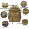 Military army cycling 45L tactical backpack camouflage bag 