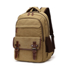 Men Student Laptop Backpack Canvas Bag For College