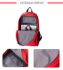 Outdoor travel 600D nylon school backpack custom bag