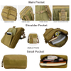 Camping hiking military molle tactical rucksack camouflage bag
