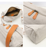 Canvas cotton sling men crossbody messenger shoulder bag 