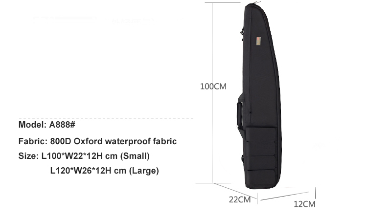 military carry fishing soft tactical rifle gun bag