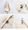 Small canvas leather lightweight crossbody shoulder messenger bags