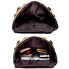 Canvas retro male school bag fashion outdoor backpack