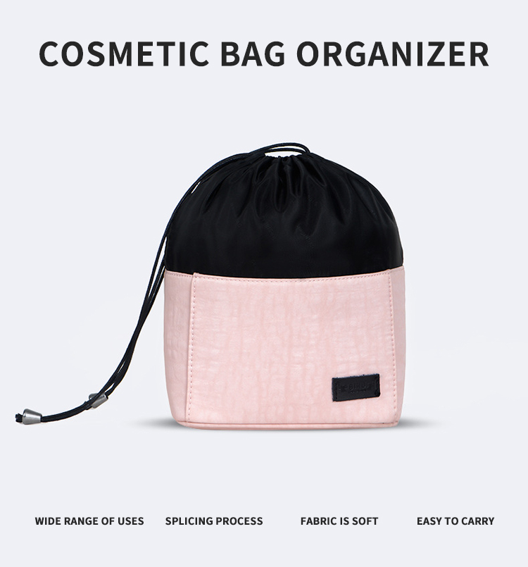 Customization Female Beauty Toiletry Organizer Drawstring Cosmetic Bags