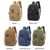 canvas outdoor laptop backpack school bags for men 