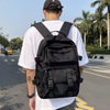 Custom school bag men college student computer travel backpack