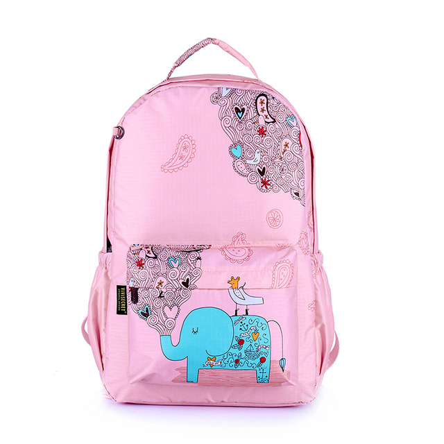 Custom Polyester Printed Cartoon School Bag Sublimation Backpack