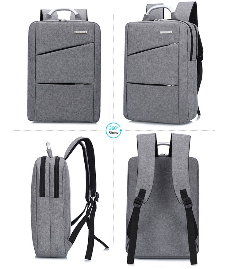 Anti-theft laptop rucksack oxford travel backpack custom bag 