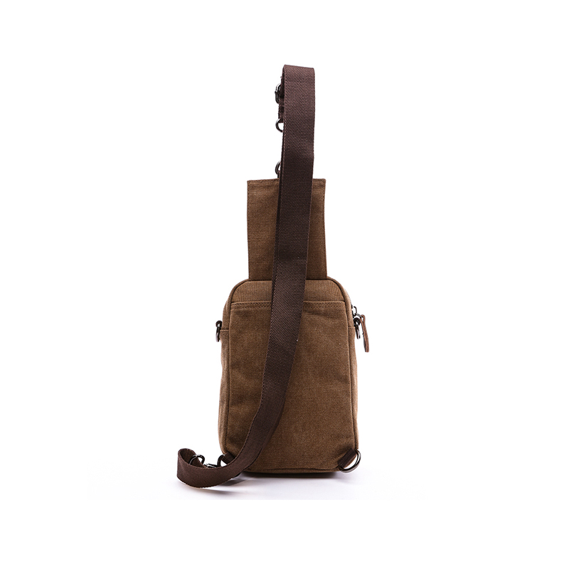 Portable Boy Mini Chest Canvas Bag For College