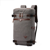 male grey Canvas Backpack for college