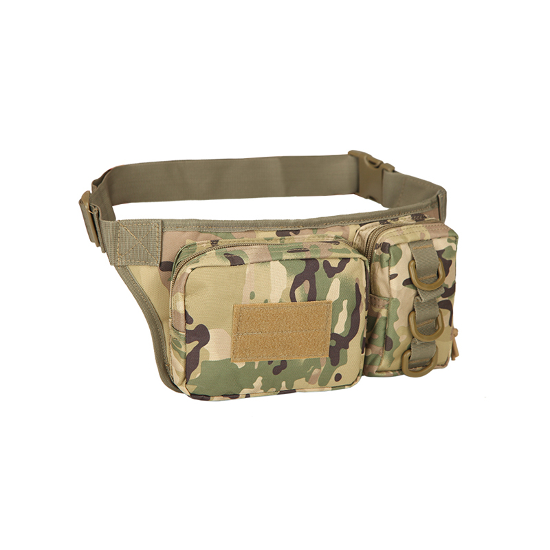 Military outdoor tactical fanny pack waist camouflage bag