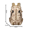 Desert digital camera durable tactical backpack camouflage bag