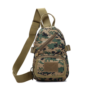 crossbody climbing tactical military chest pack camoufalge bag 