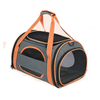 Soft-sided breathable travel carrier cat pet carrying bag