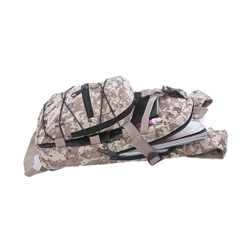 Military tactical water trekking mountaineering backpack camouflage bag