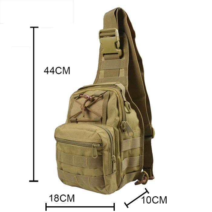  Mens sling backpack crossbody messenger chest camouflage bag