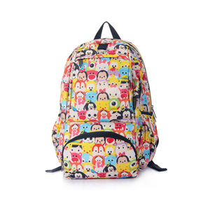 custom polyester schoolbag print kids children school backpack